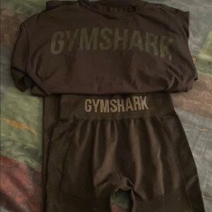 Gymshark Dark Activewear Ensemble